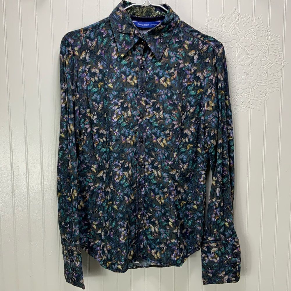 Georg Roth Los Angelesbutterfly Long Sleeve Blouse